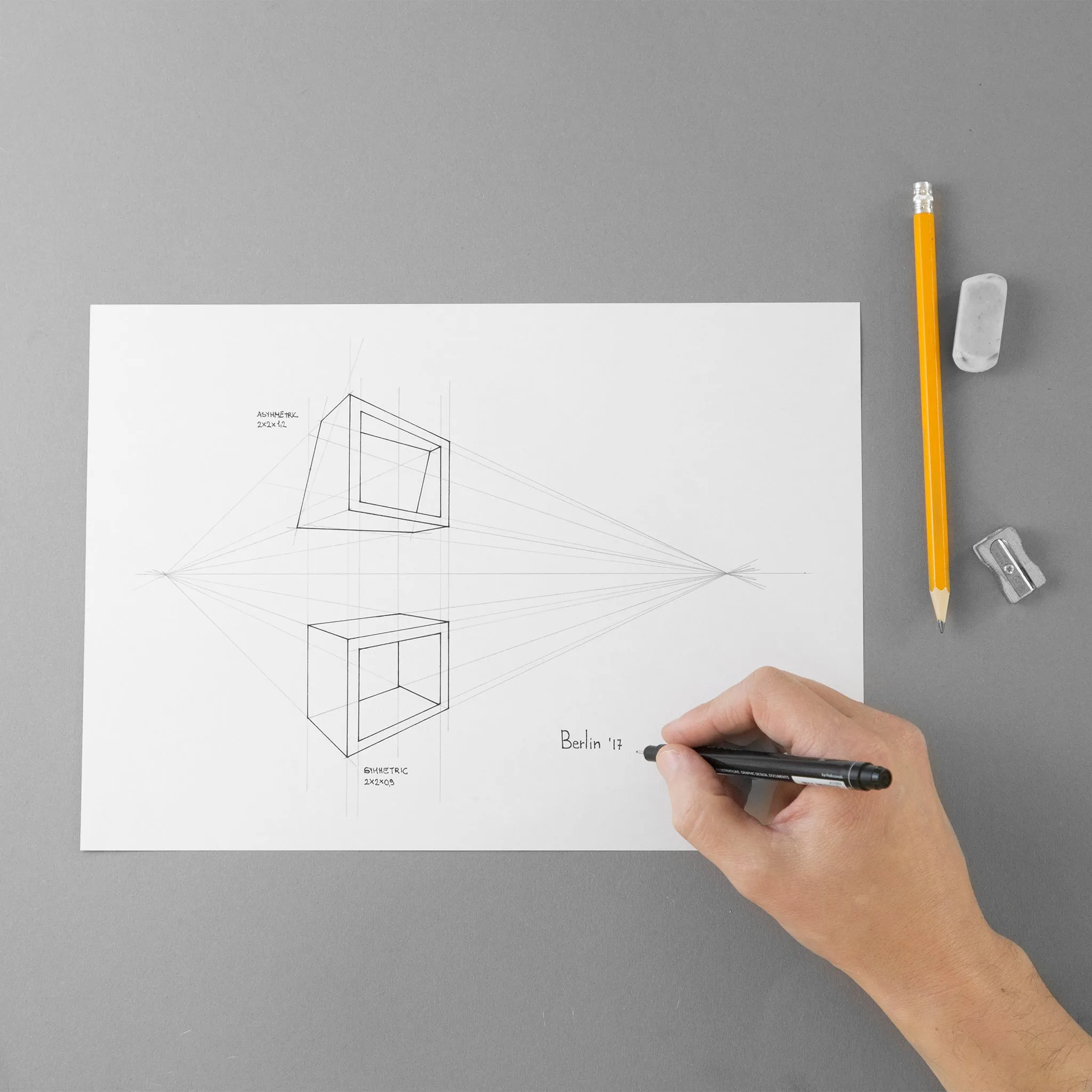 MINIMAL ALUMINUM RING | Sleek Geometric Square Ring