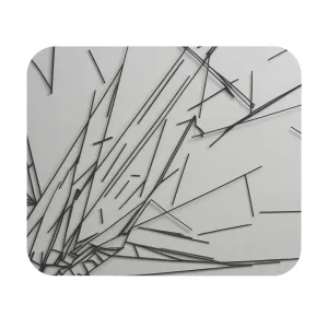 Modern Geometric Mouse Pad – Stylish Office Decor