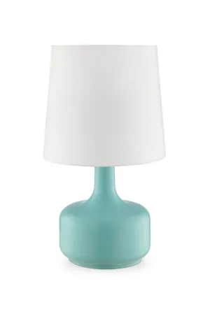 Modern Mint Green Table Lamp with Touch Switch