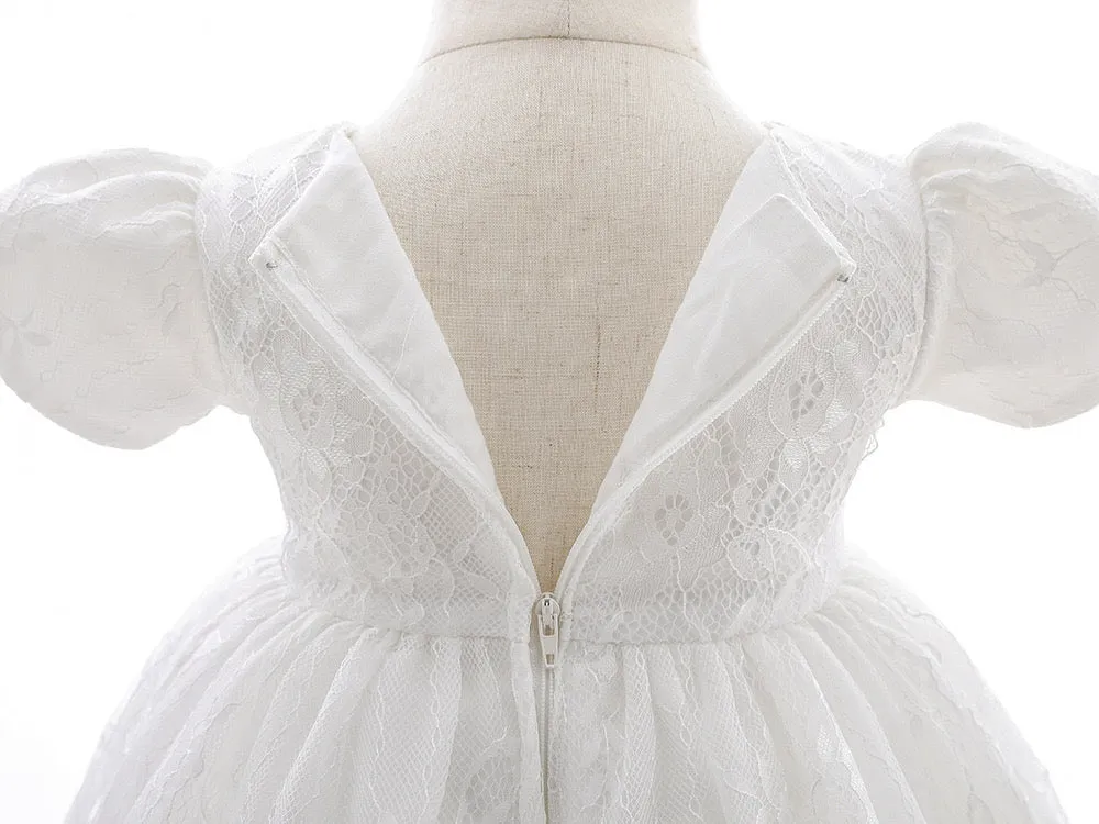 Monroe Floral Lace Dress - baby girl