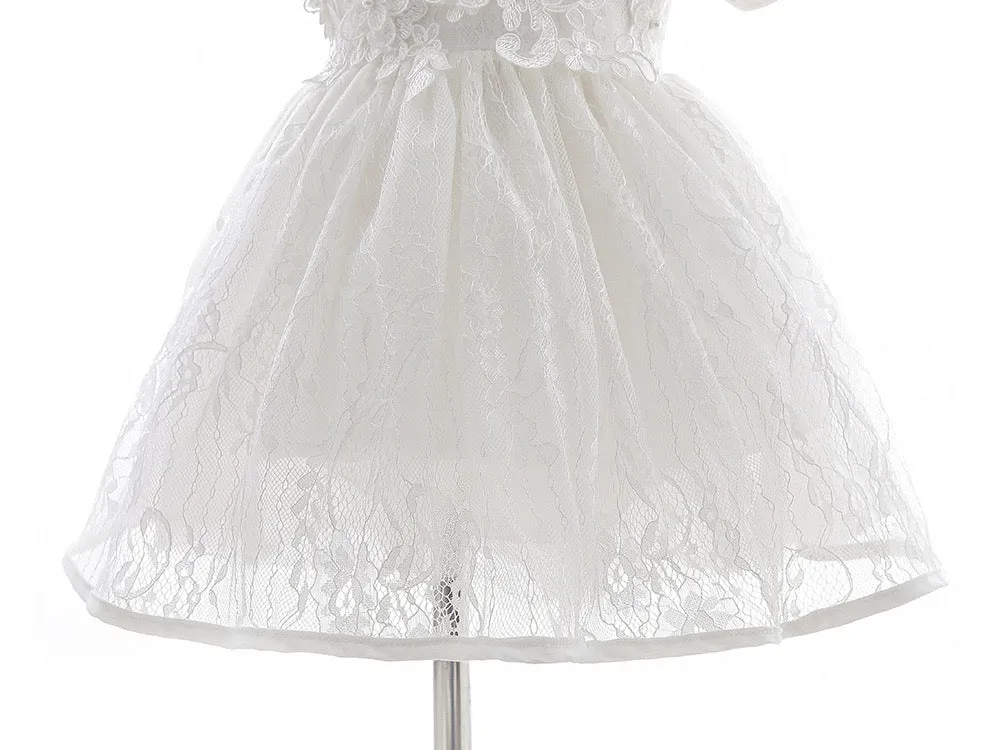 Monroe Floral Lace Dress - baby girl