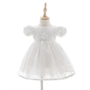 Monroe Floral Lace Dress - baby girl