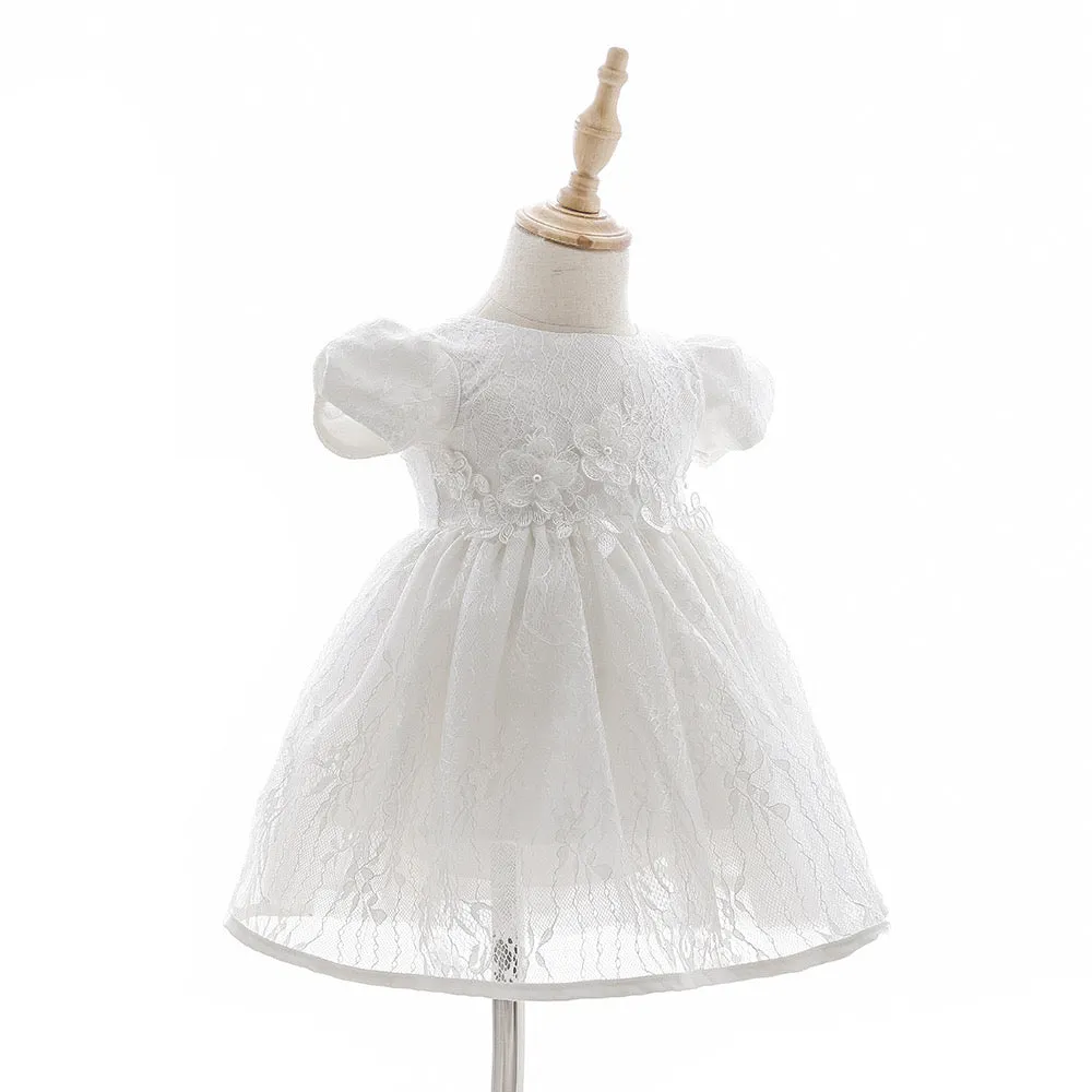 Monroe Floral Lace Dress - baby girl
