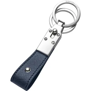 Montblanc Keychain with Passante Montblanc Sartorial Blue 128599