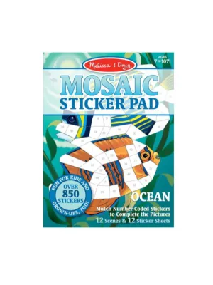 Mosaic Sticker Pad - Ocean