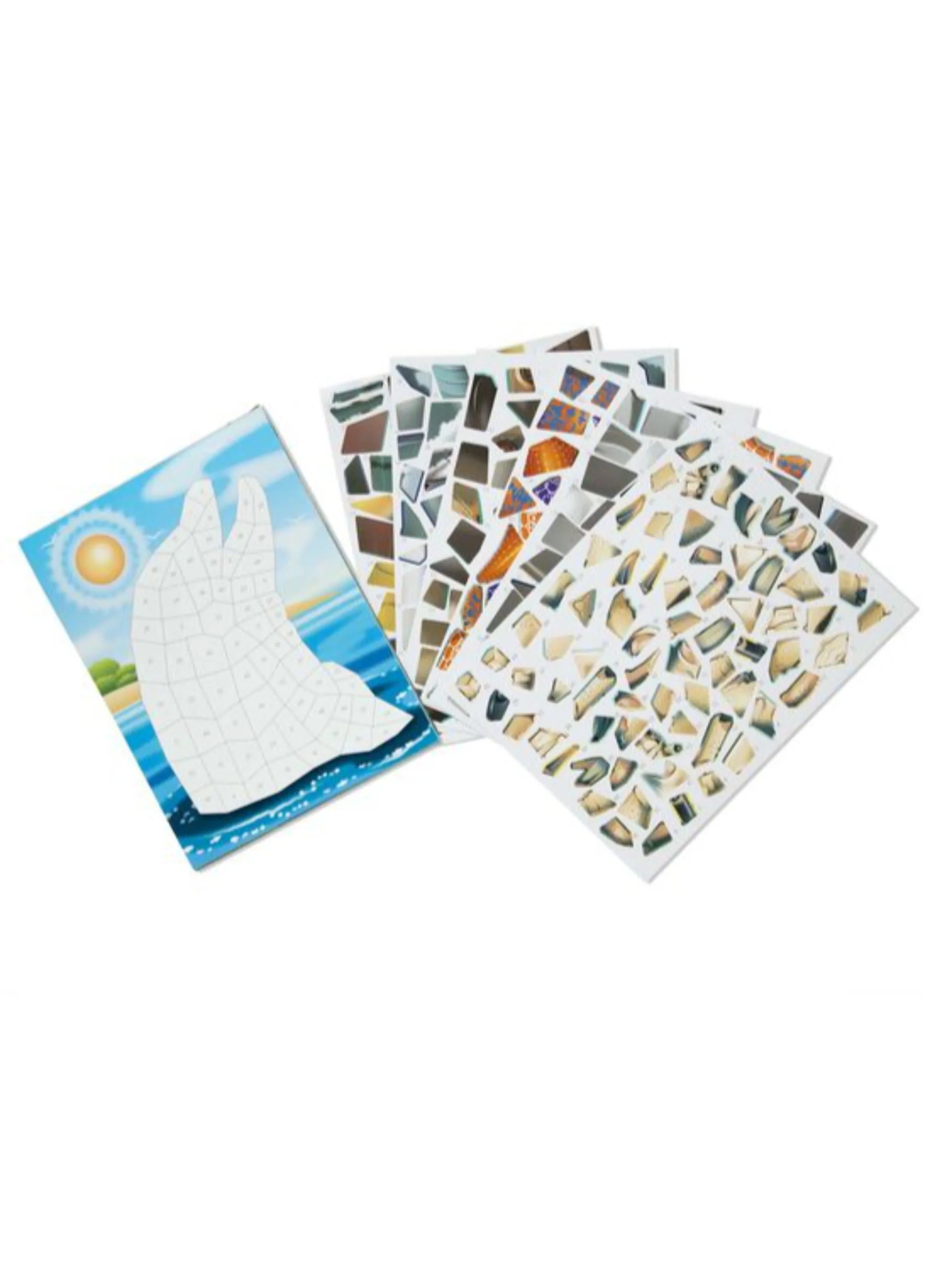 Mosaic Sticker Pad - Ocean