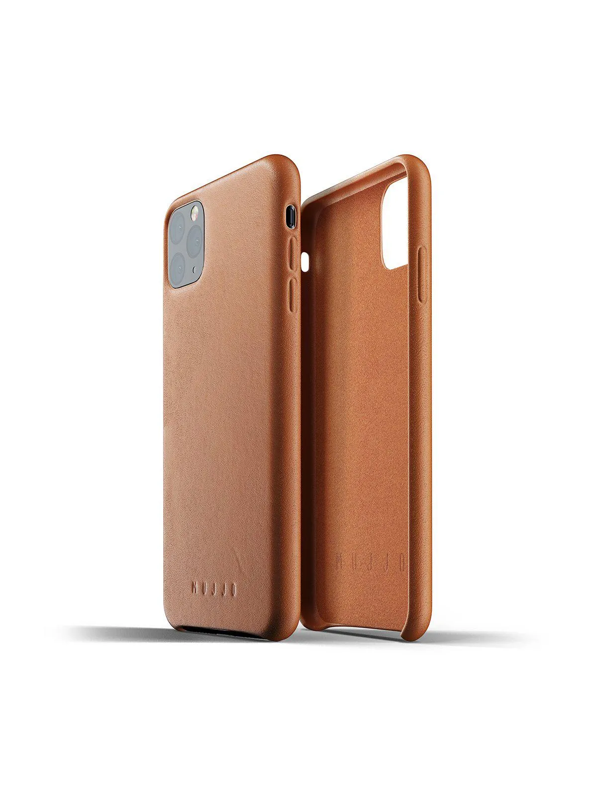Mujjo Full Leather Case for iPhone 11 Pro Max Tan