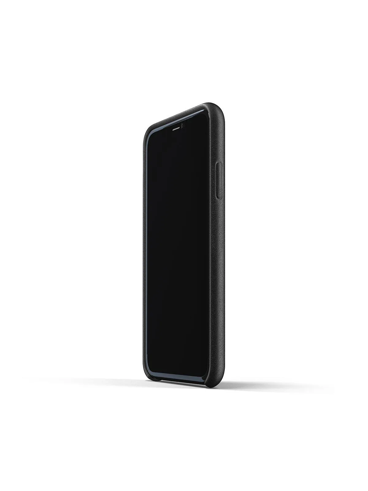 Mujjo Full Leather Wallet Case for iPhone 11 Black