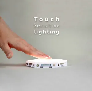Night Lamp Touch Sensitive Sensor DIY Quantum Lamp Modular Hexagonal LED Magnetic Lights Wall Lamp Novelty Creative Decoration