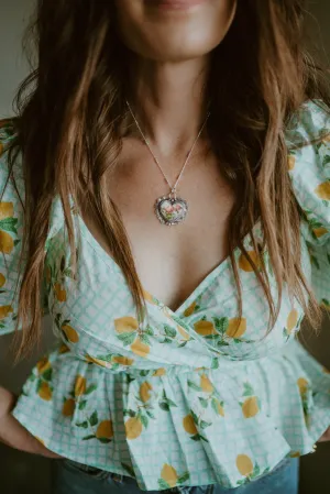 Old Time Floral Necklace | #2