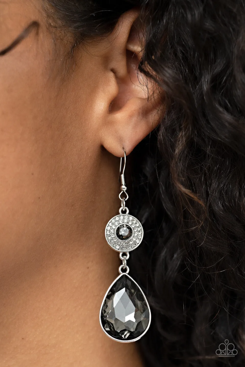 Paparazzi Collecting My Royalties - Silver Earrings