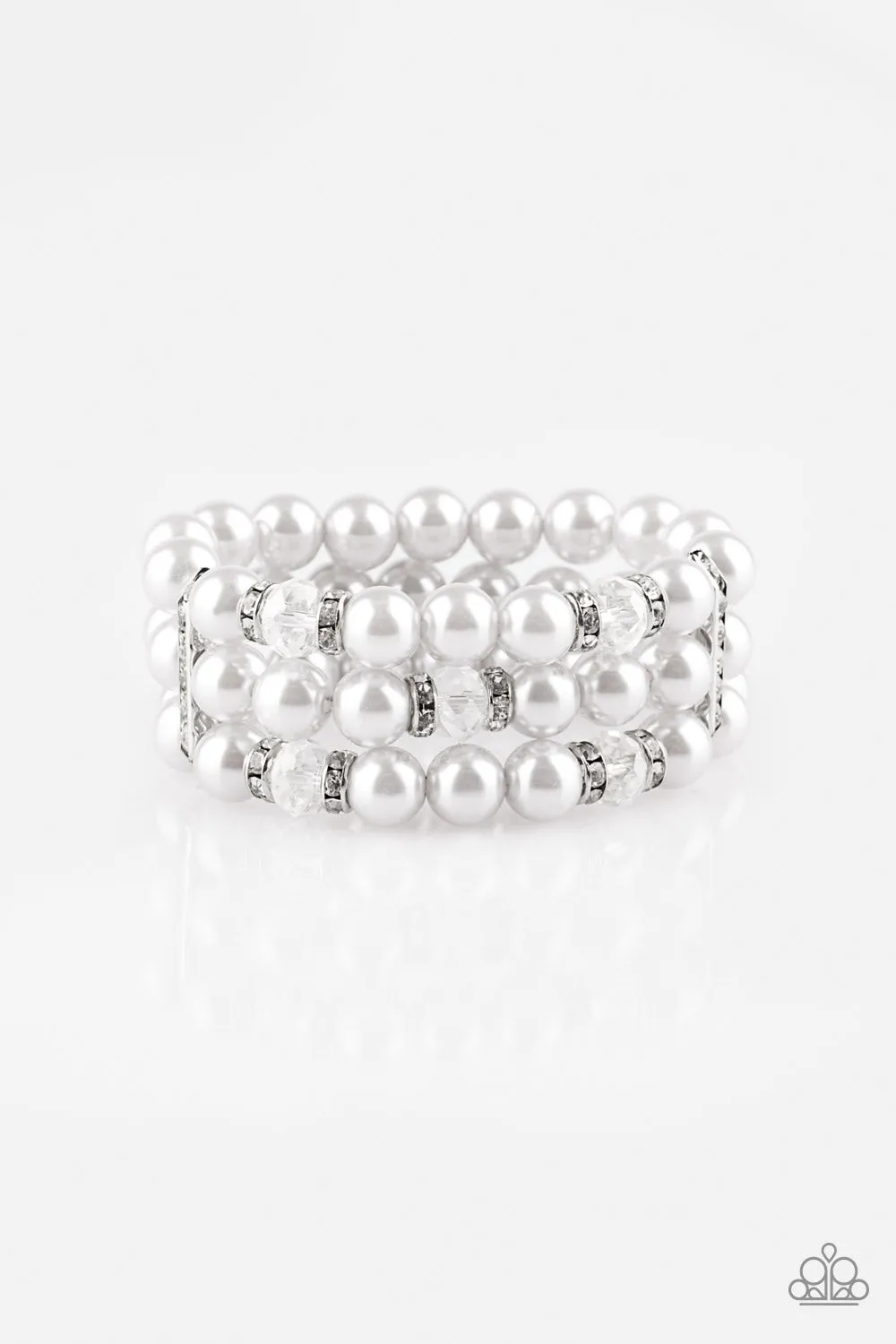 Paparazzi Undeniably Dapper Bracelet Silver