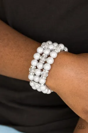 Paparazzi Undeniably Dapper Bracelet Silver