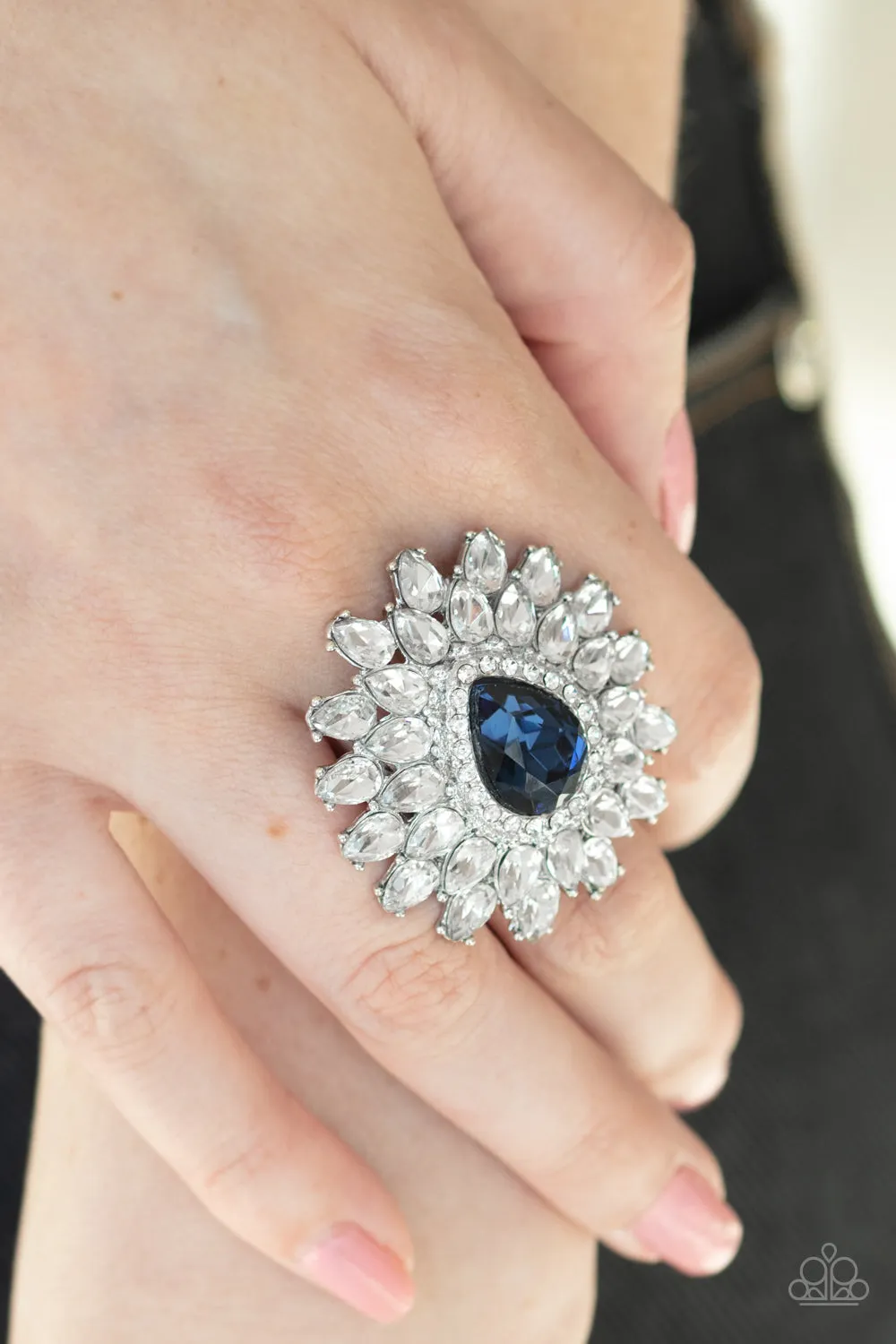 Paparazzi Whos Counting? - Blue Ring