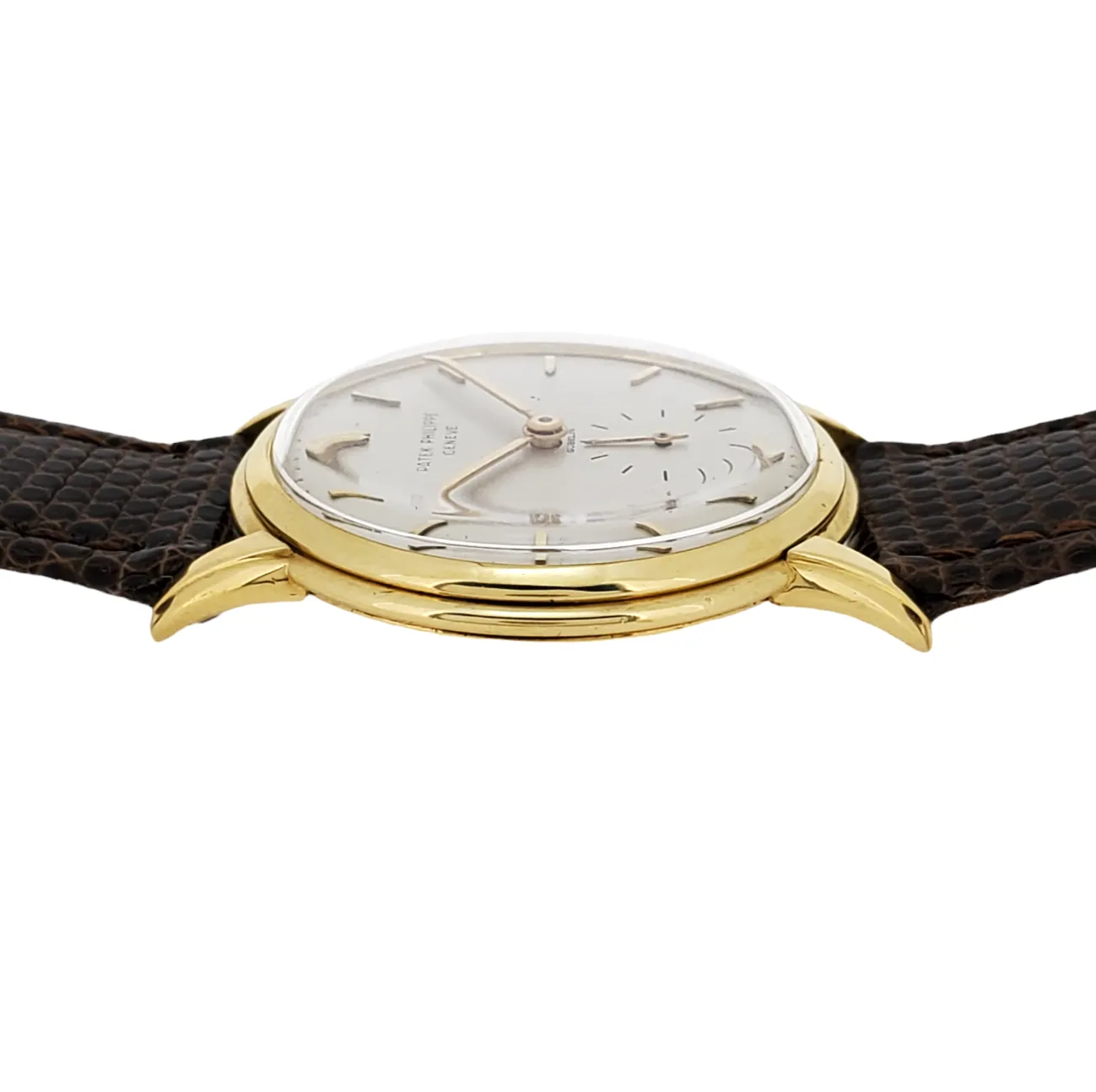 Patek Philippe 2484J 32mm Disco Volante Calatrava Watch, Circa 1957