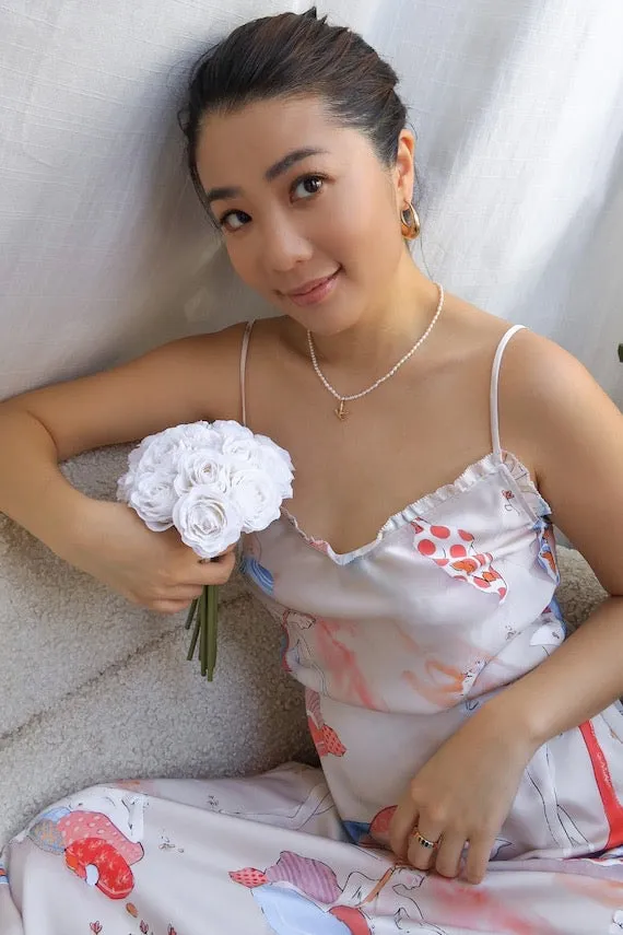 Pearl & Initial Necklace