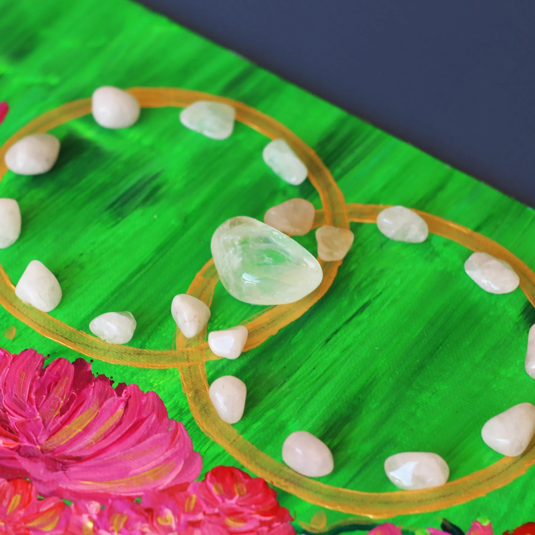 Personalized Crystal Grid Painting