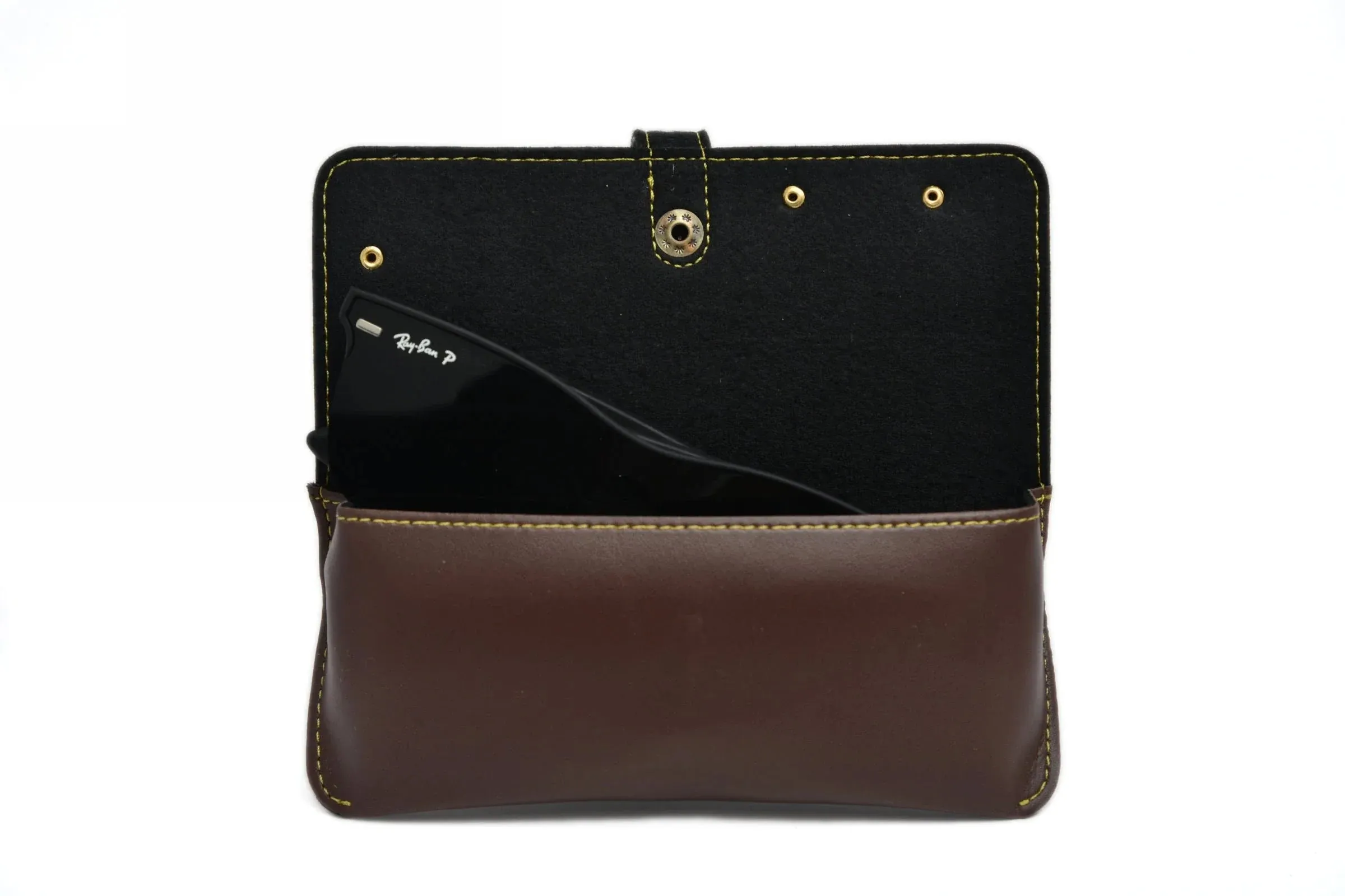 Personalized Eyewear Case 1.0 - Brown