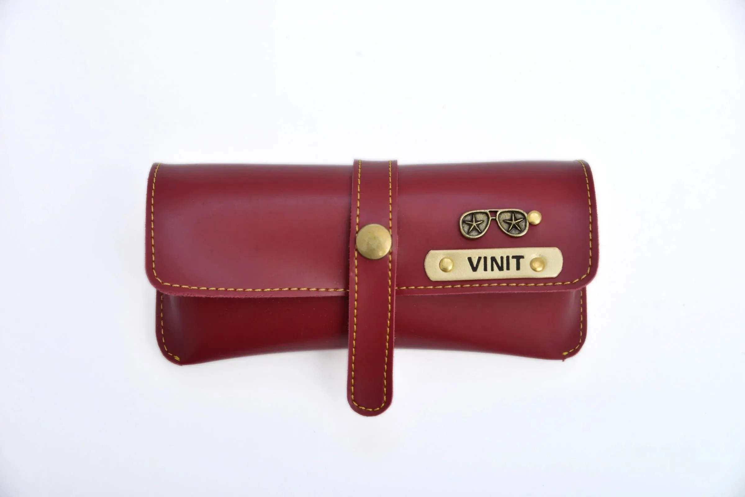 Personalized Eyewear Case 1.0 - Wine