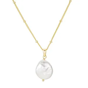 PLAIN PEARL NECKLACE