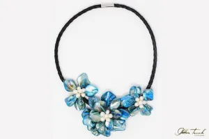 Preorder Catherine Floral Mother or Pearl Necklace