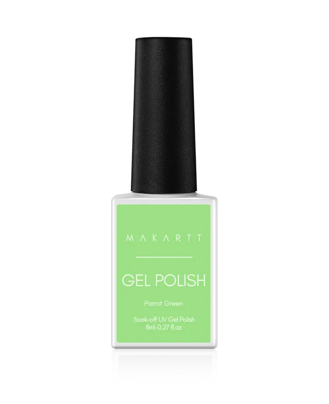 "Parrot Green" Gel Polish
