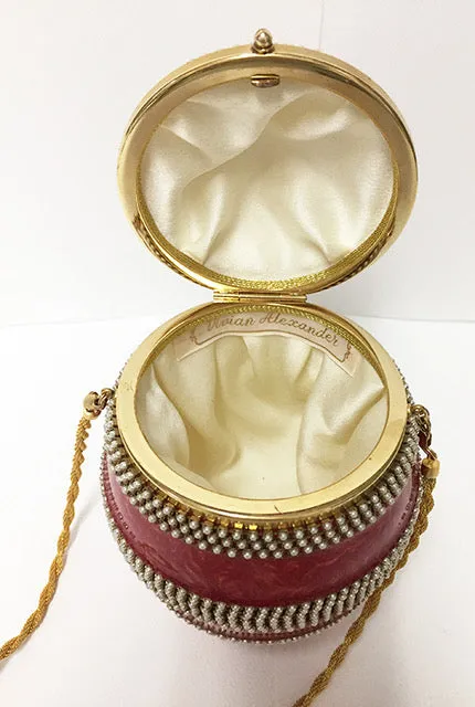 Red Ribbon Vintage Purse