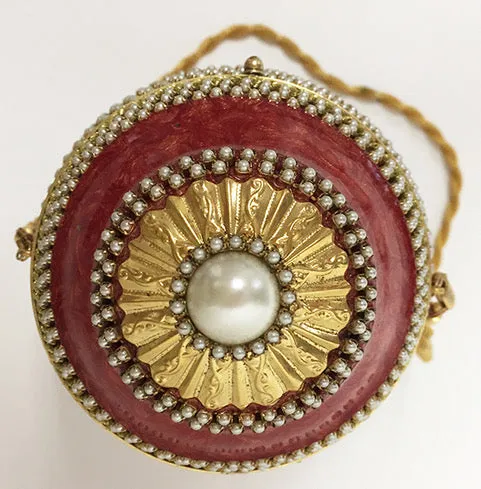 Red Ribbon Vintage Purse