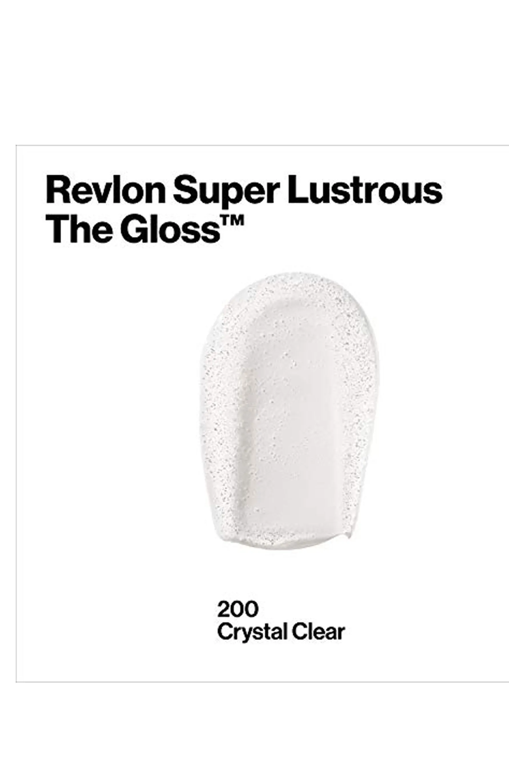 REVLON Super Lustrous The Gloss Crystal Clear