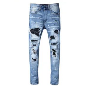 Rhinestone-embellished Slayer Jeans