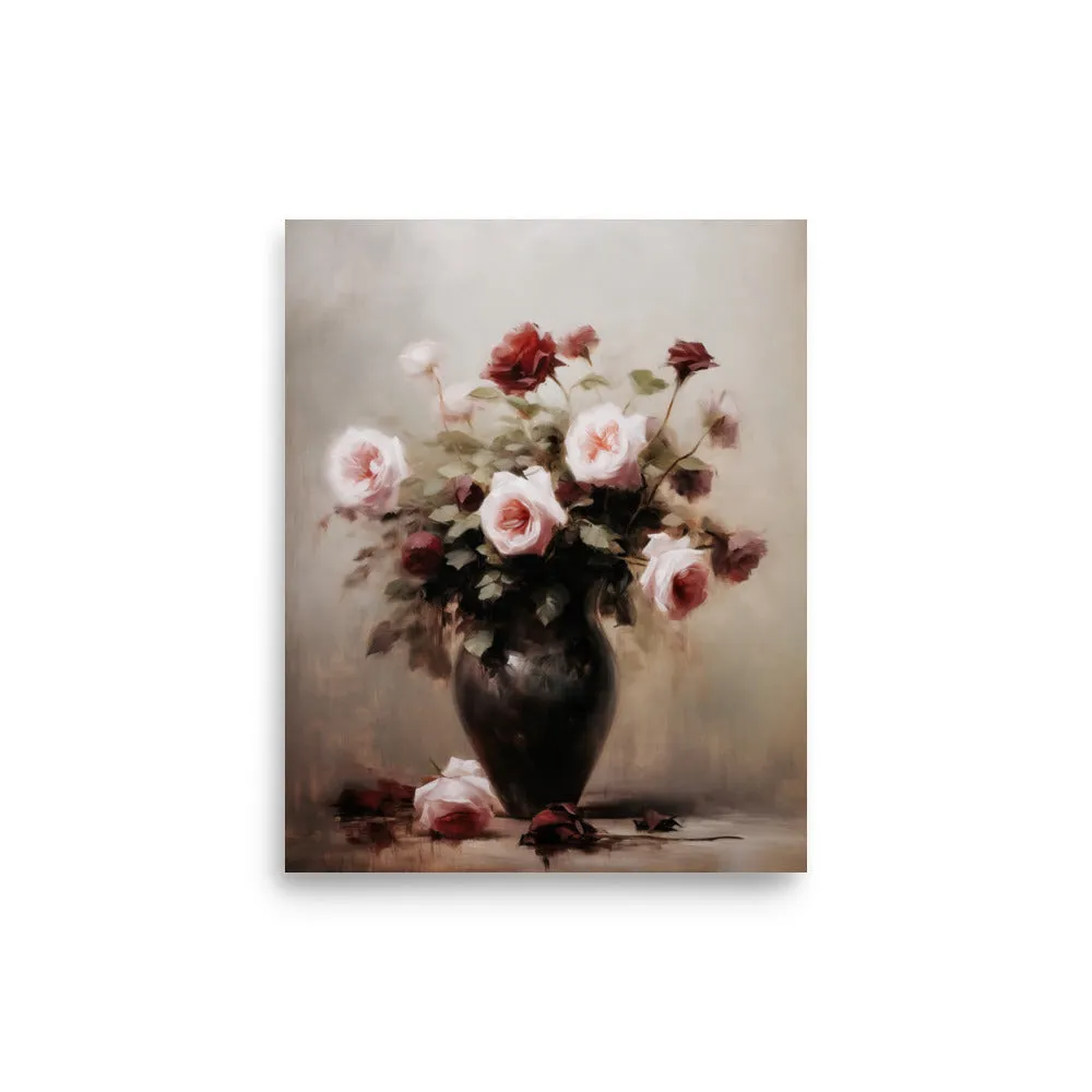 Rosé Vintage-Inspired Art Print
