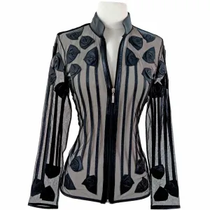 Rose Leather Jacket
