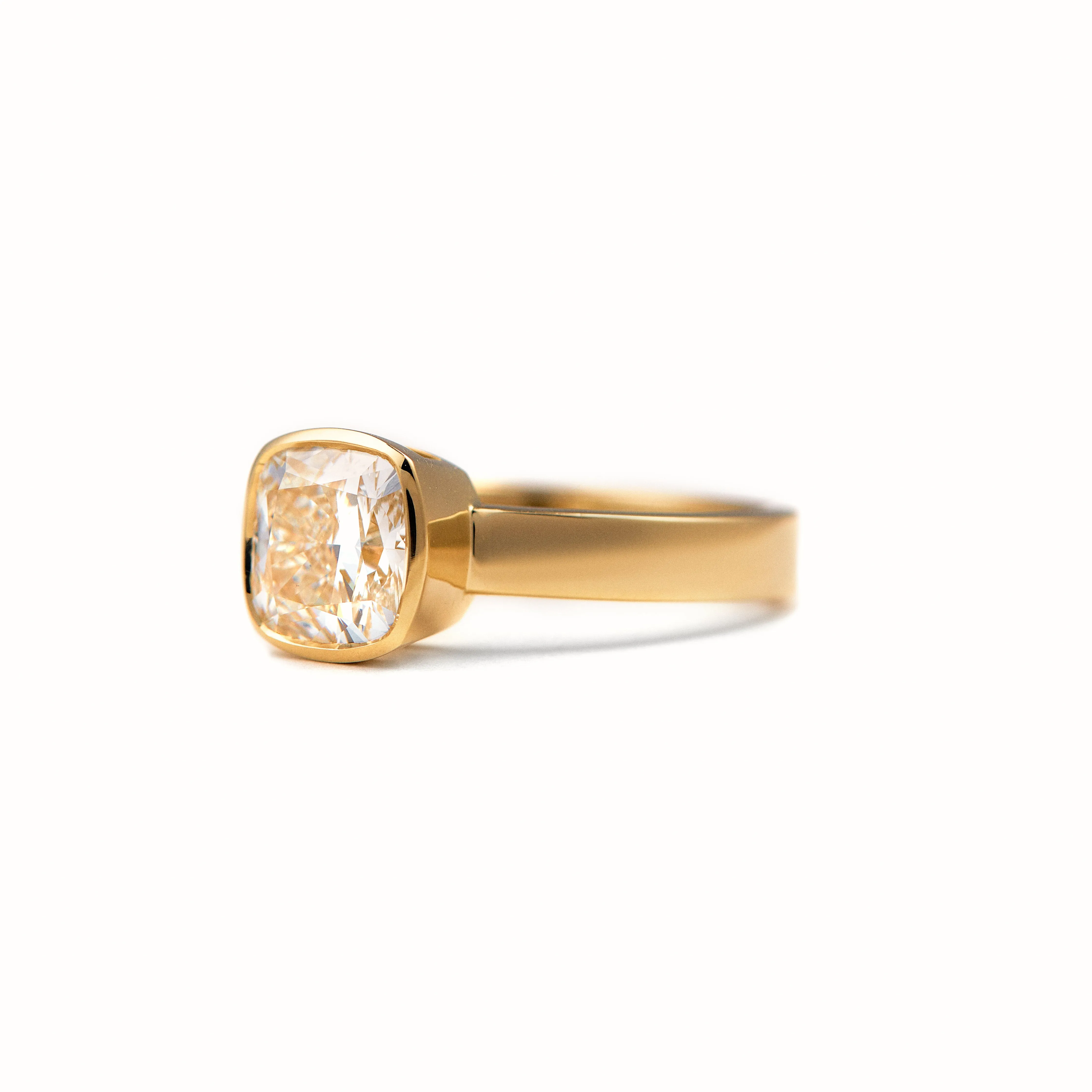 Rowan Cushion Cut Engagement Ring