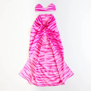 Sarah's Silks Costume - Pink Tiger