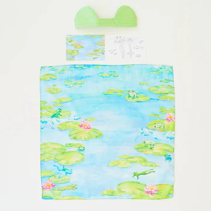Sarah's Silks May 2024 Playsilks in the Mail - Frog Ears and Play Map