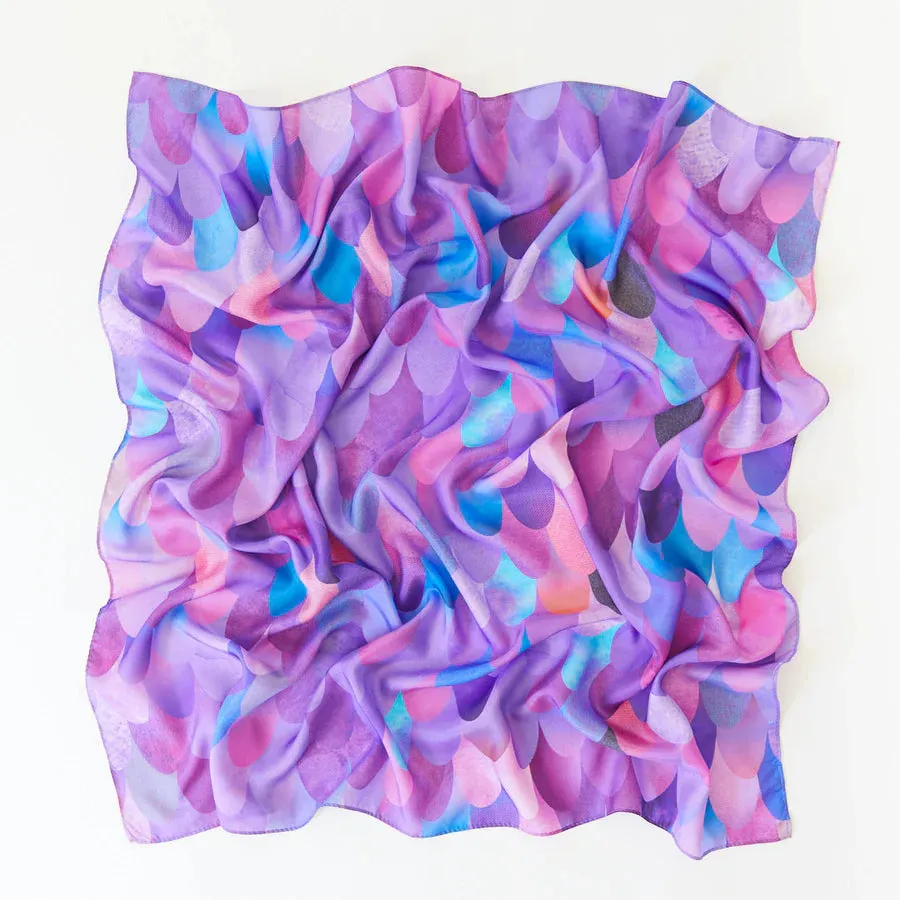 Sarah's Silks Playsilk - Purple Dinosaur