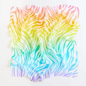 Sarah's Silks Playsilk - Rainbow Zebra