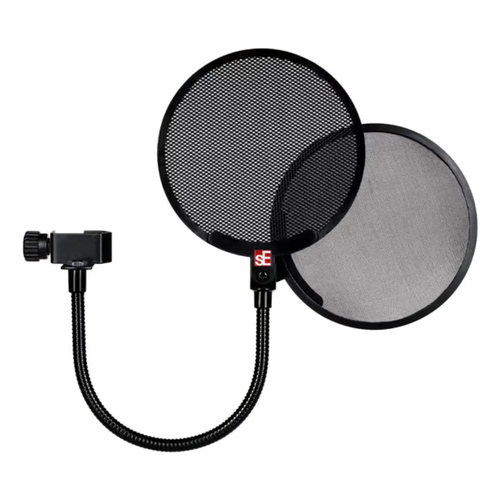 sE Electronics - Dual Pro Pop Filter - Metal & Fabric