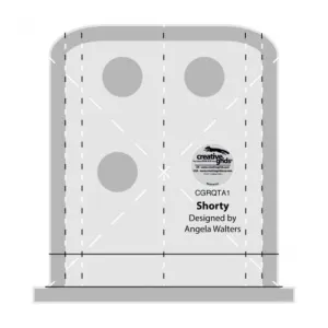 Shorty Machine Quilting Ruler