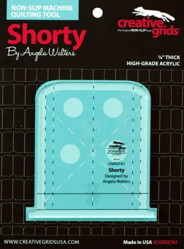 Shorty Machine Quilting Ruler