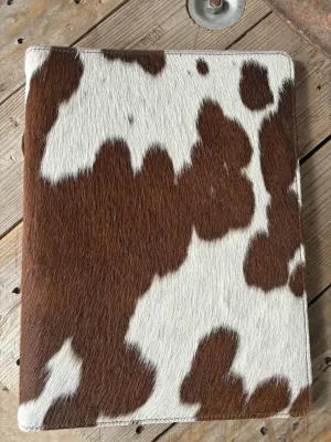 Simple Cowhide Binder - Tan Leather