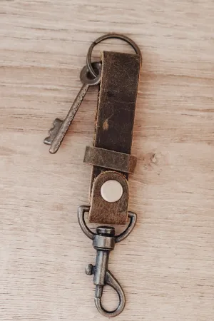 Simple Leather Keychain