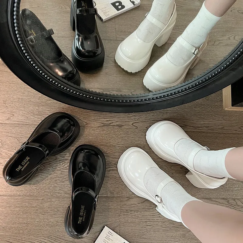 Simple Leather Platforms