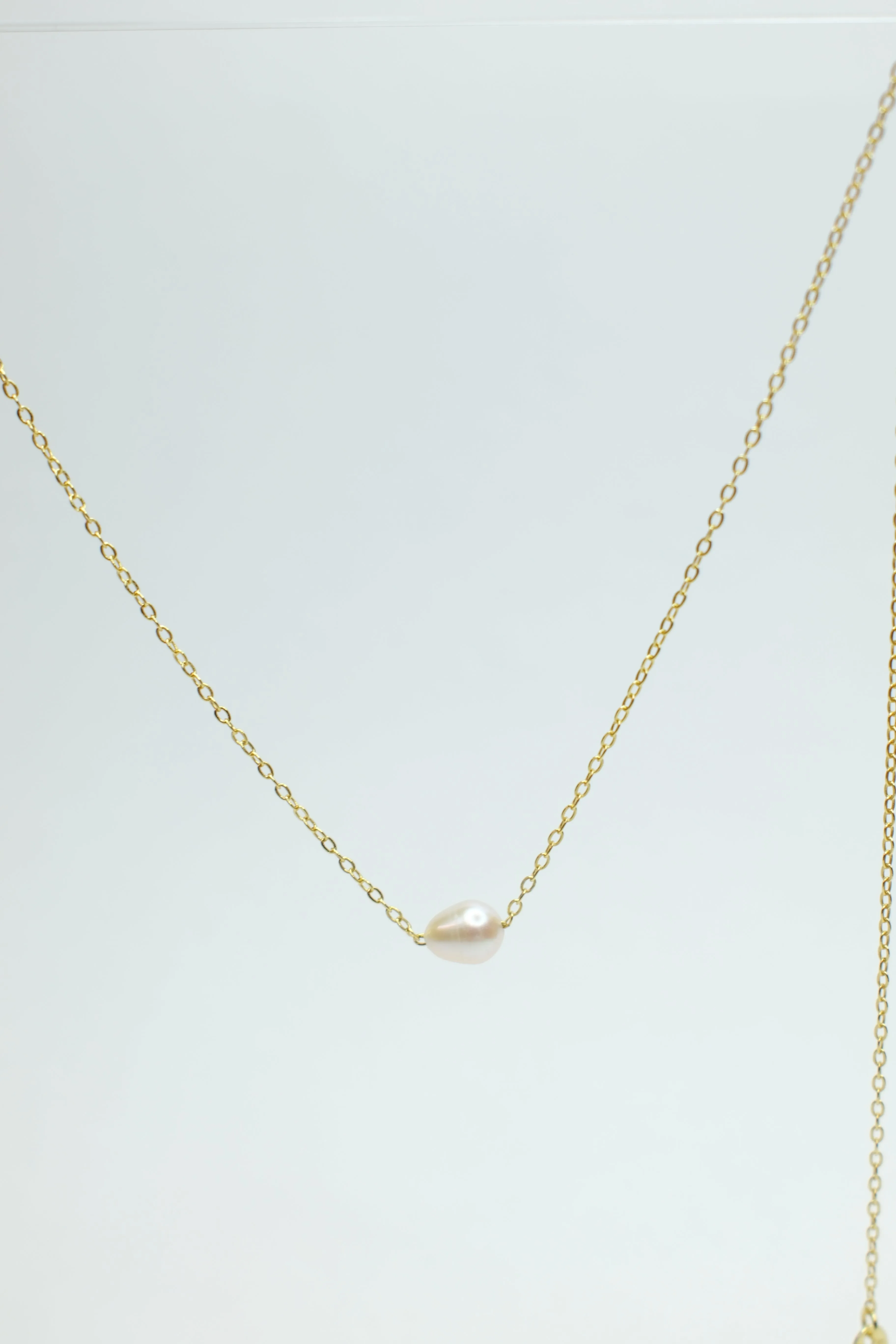 Single Pearl Necklace