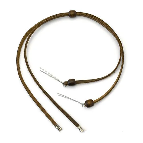 Soft Leather Brown Stampede Strings