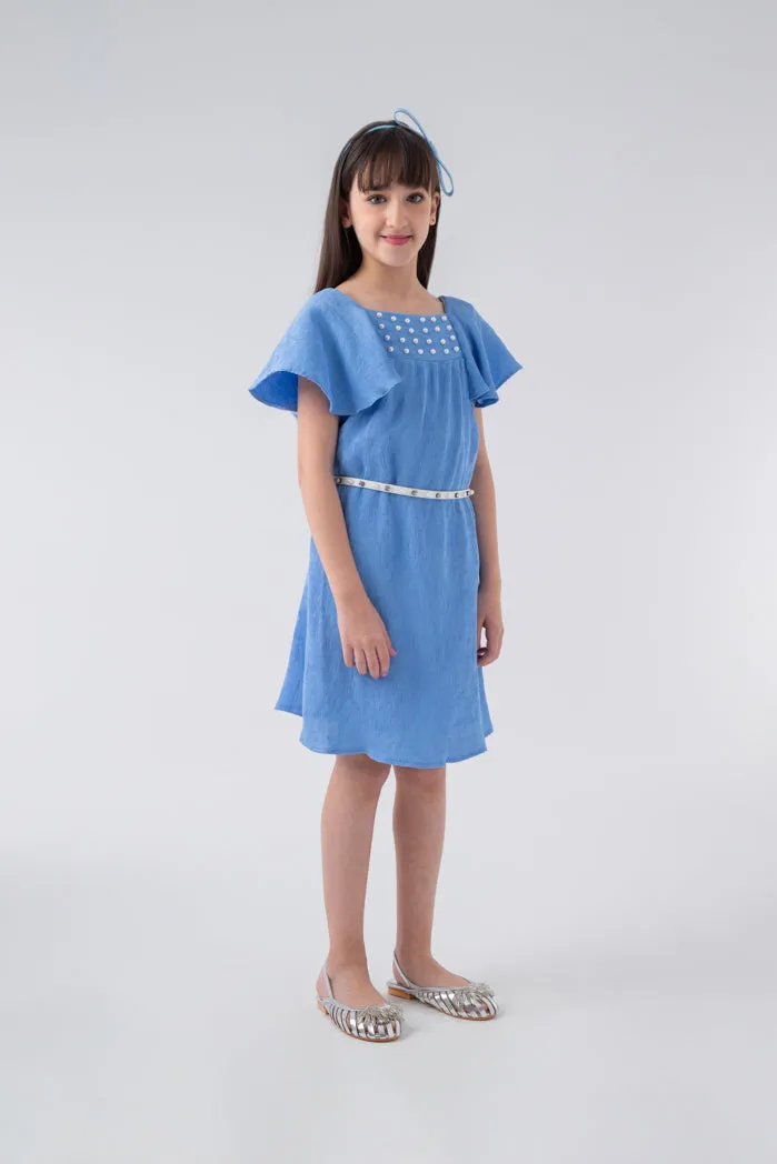 Square Neckline Dress