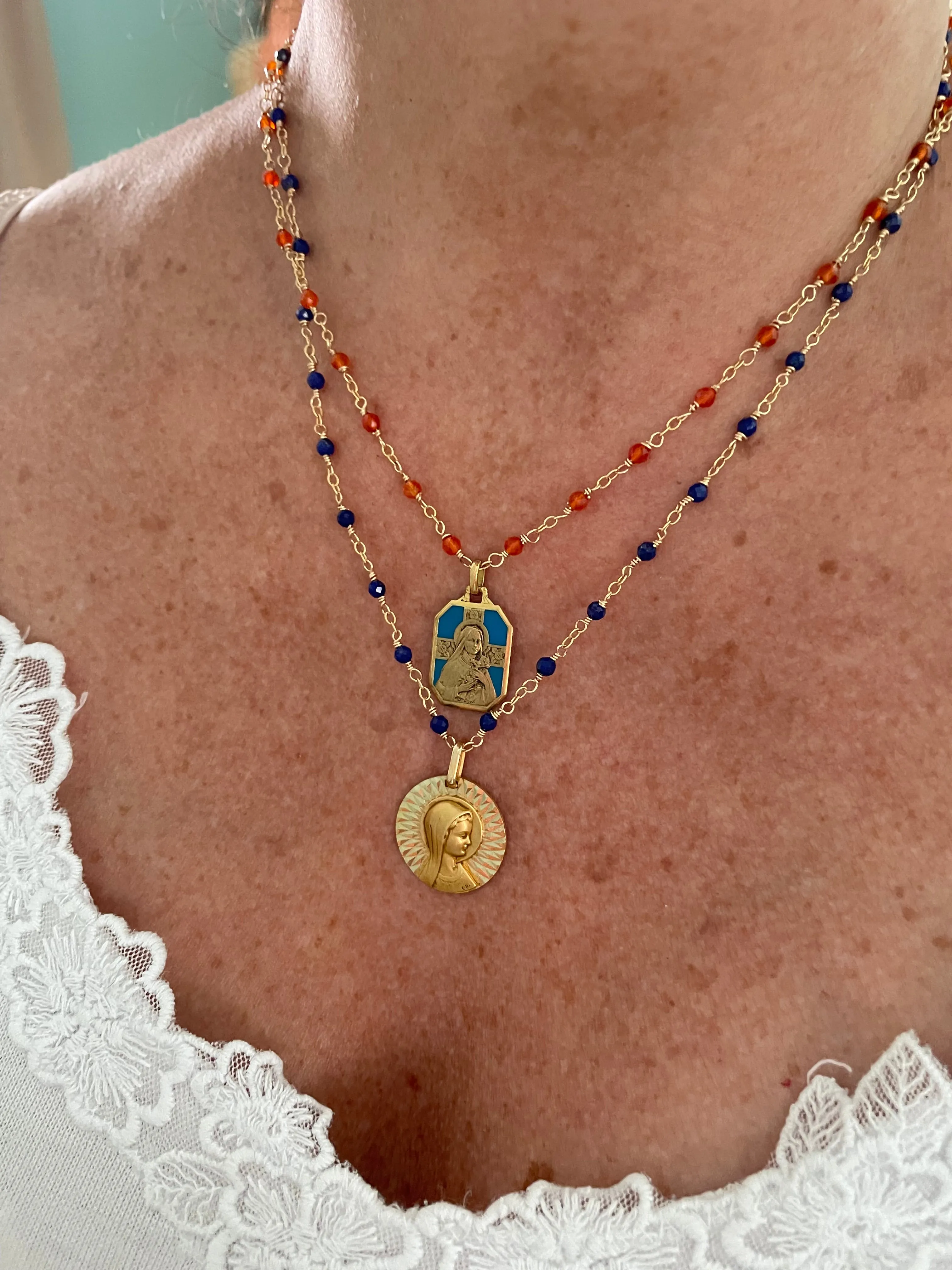 St. Theresa Vintage French Medal