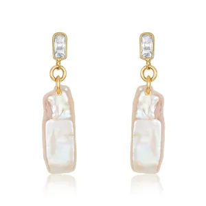 Stick Pearl Earrings