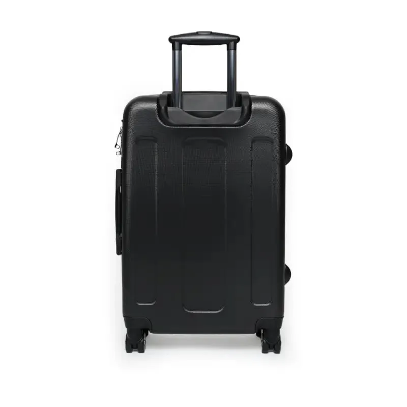Stylish Travel with Colorful Geometric Pattern Suitcase