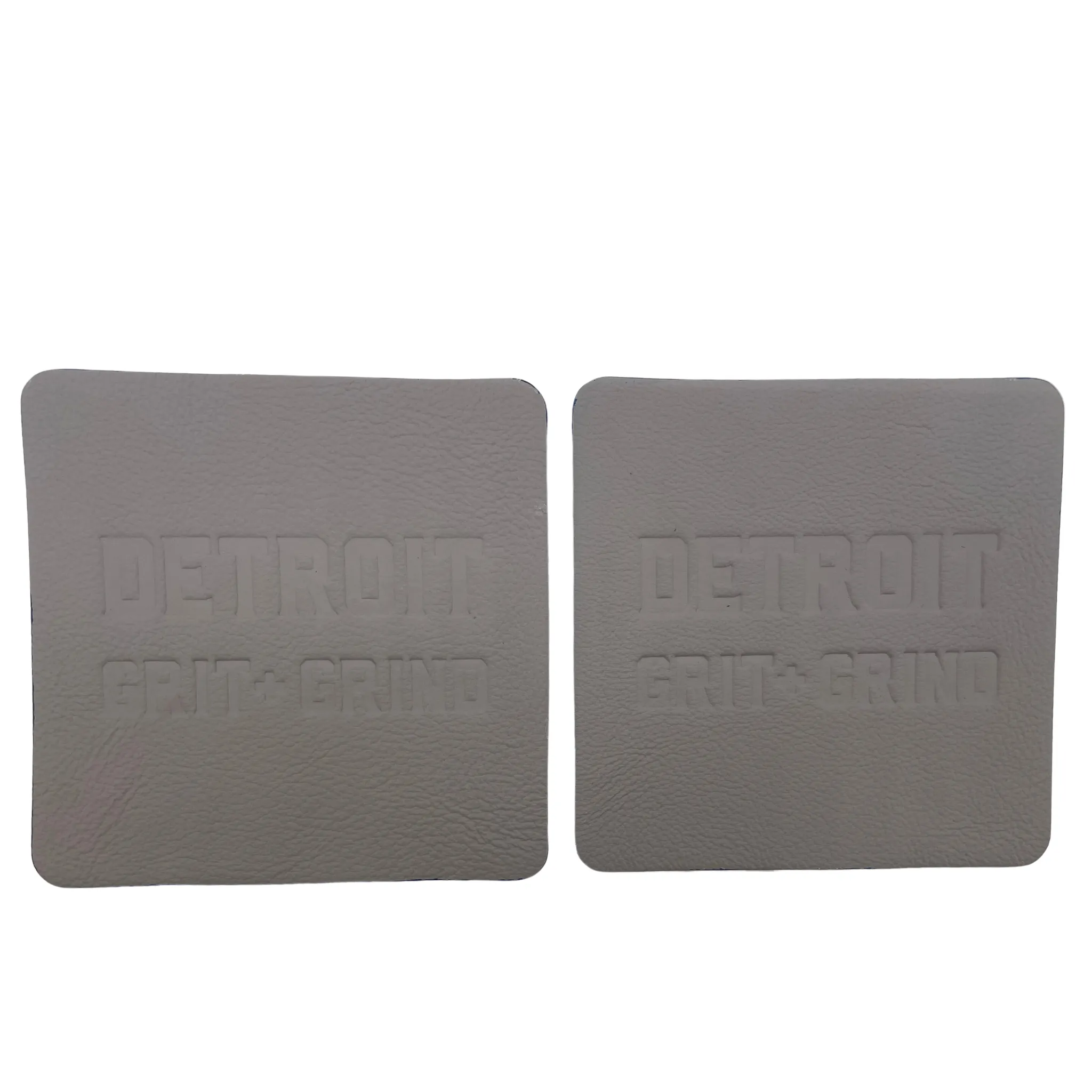 The “Detroit Grit   Grind” Corktown Coasters - Set of 2